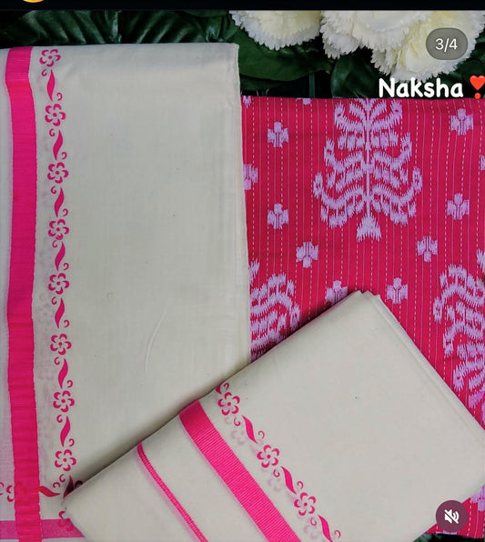 PINK NERIYA KARA SETMUND