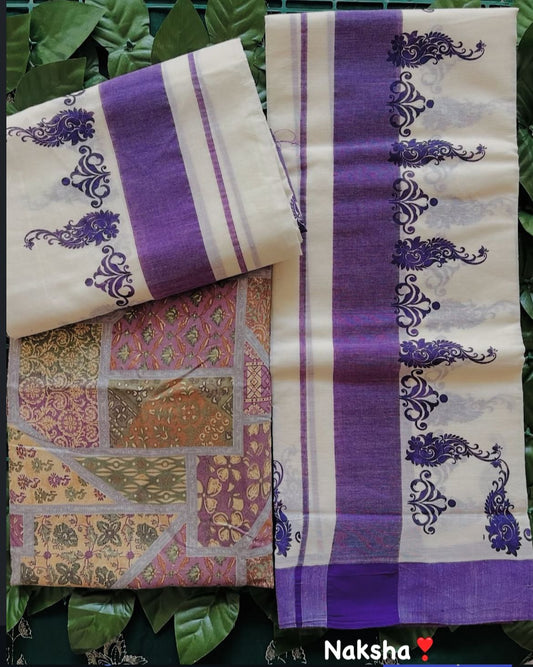 MULLOTH VIOLET PRINT SETMUND